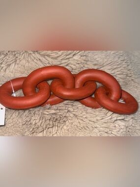 Chunky Terracotta Knot Decor